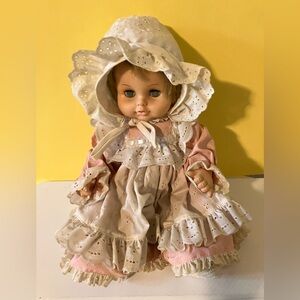 VINTAGE 15" HORSMAN BABY DOLL - ROOTED HAIR, SEPARATED FINGERS & TOES!